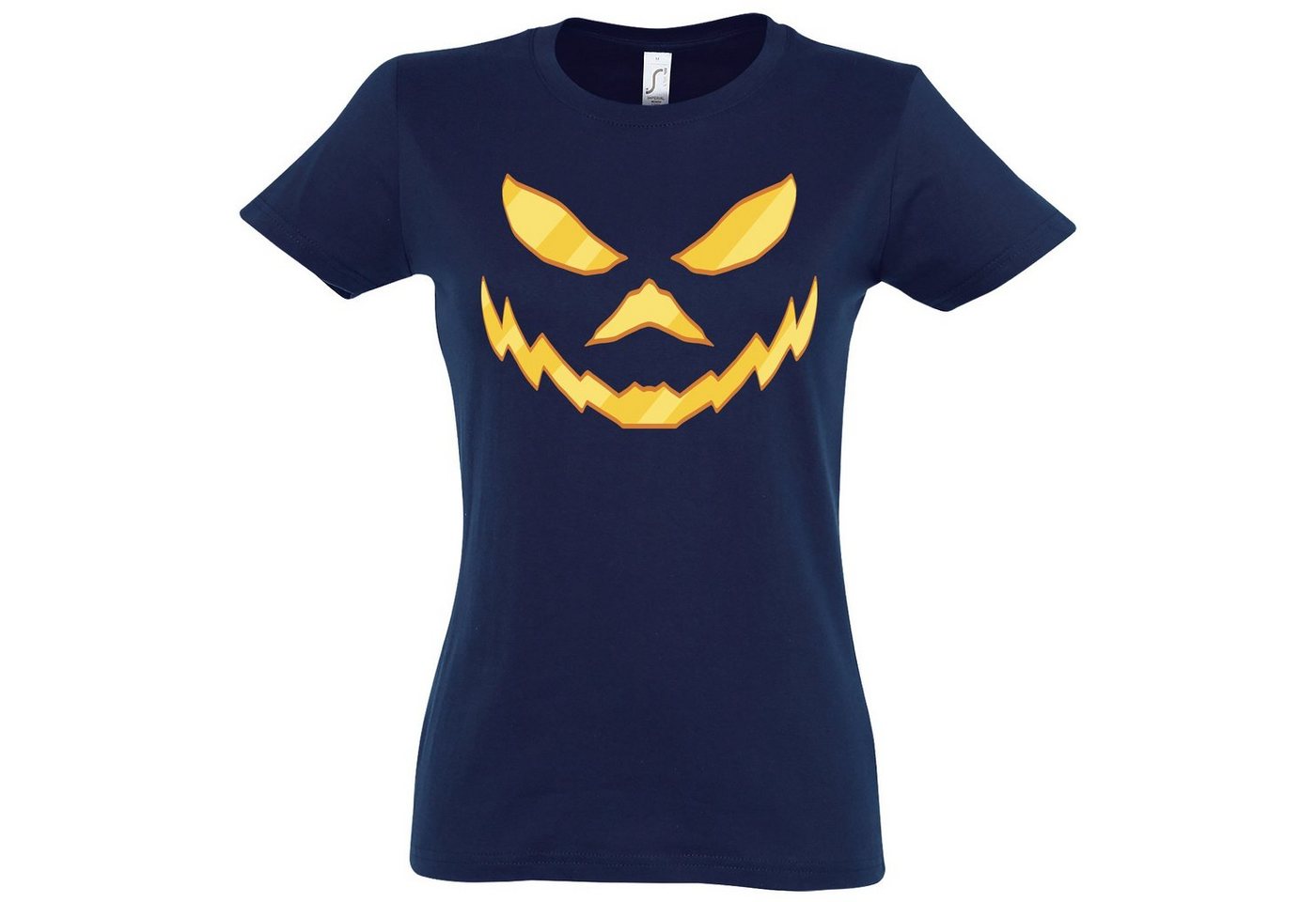 Youth Designz Print-Shirt Halloween Damen T-Shirt Horror Joker Face Fun-Look mit lustigem Aufdruck von Youth Designz