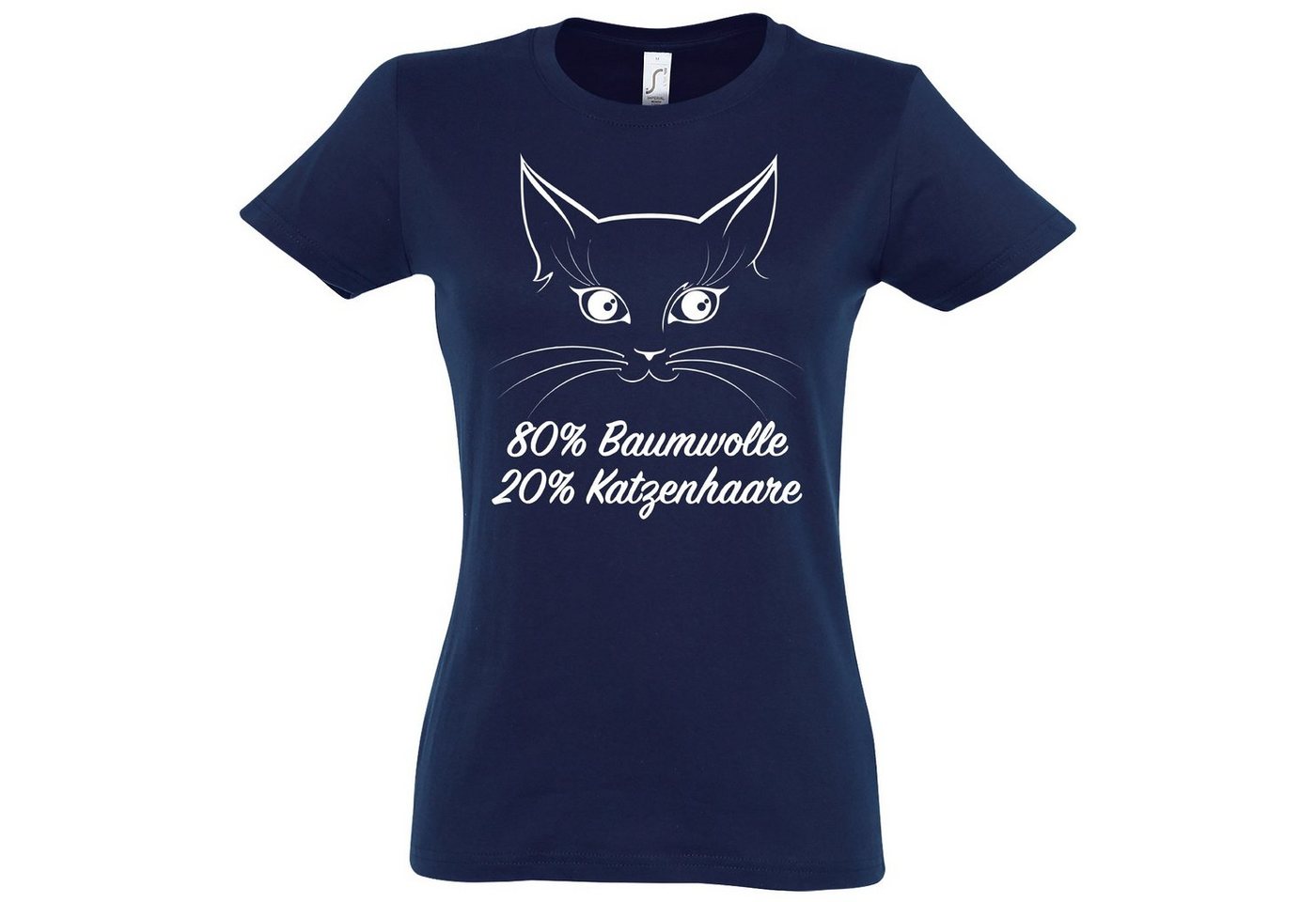 Youth Designz Print-Shirt Katze Katzenmama Damen T-Shirt mit lustigem Spruch Aufdruck von Youth Designz