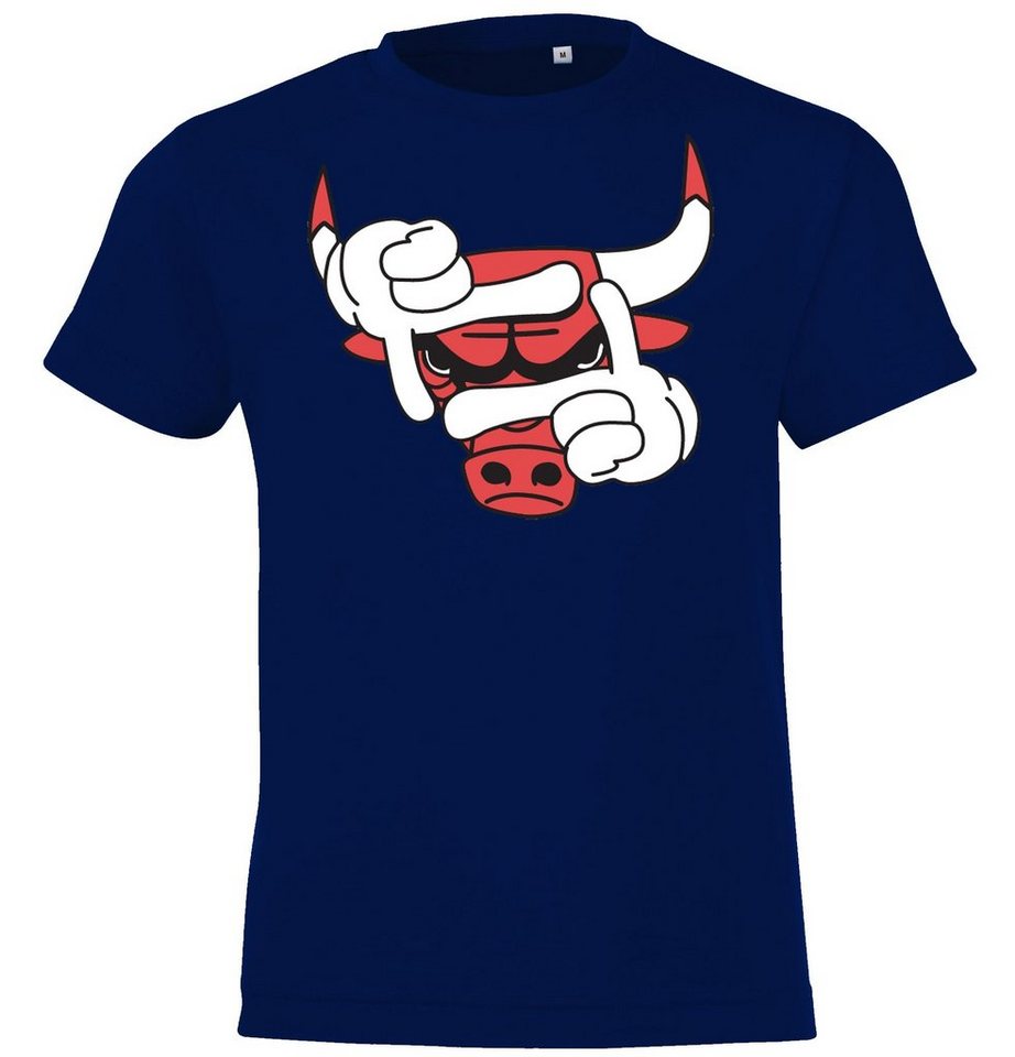 Youth Designz T-Shirt Bulls Kinder T-Shirt für Jungen und Mädchen von Youth Designz
