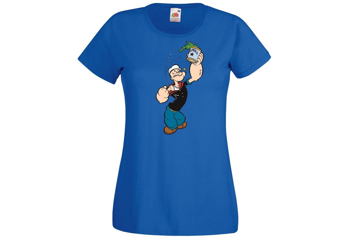 Youth Designz T-Shirt Popeye Damen Shirt mit lustigem Frontprint von Youth Designz