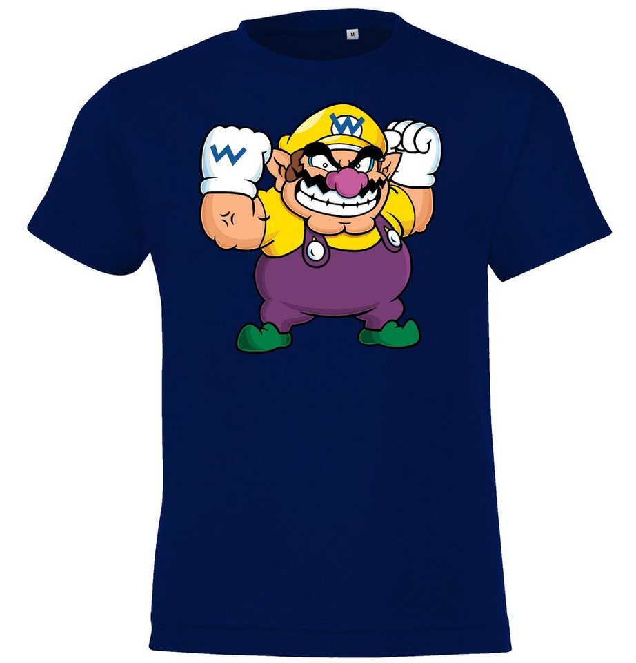 Youth Designz T-Shirt Wario Kinder Shirt für Jungen und Mädchen mit modischem Gaming Frontprint von Youth Designz