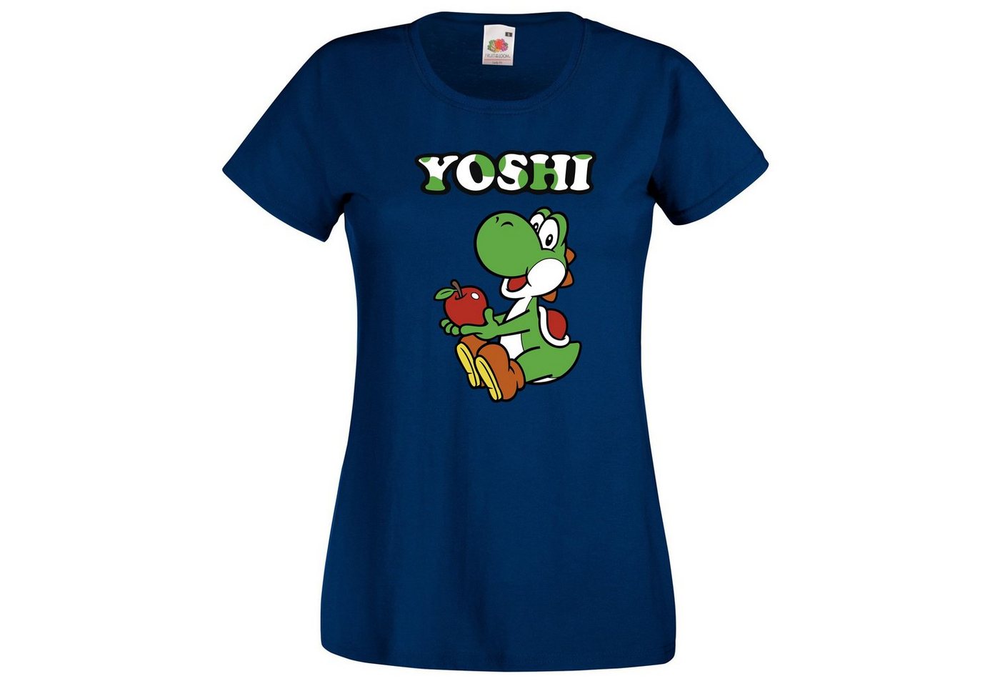 Youth Designz T-Shirt Yoshi Damen T-Shirt mit Retro Gaming Print von Youth Designz