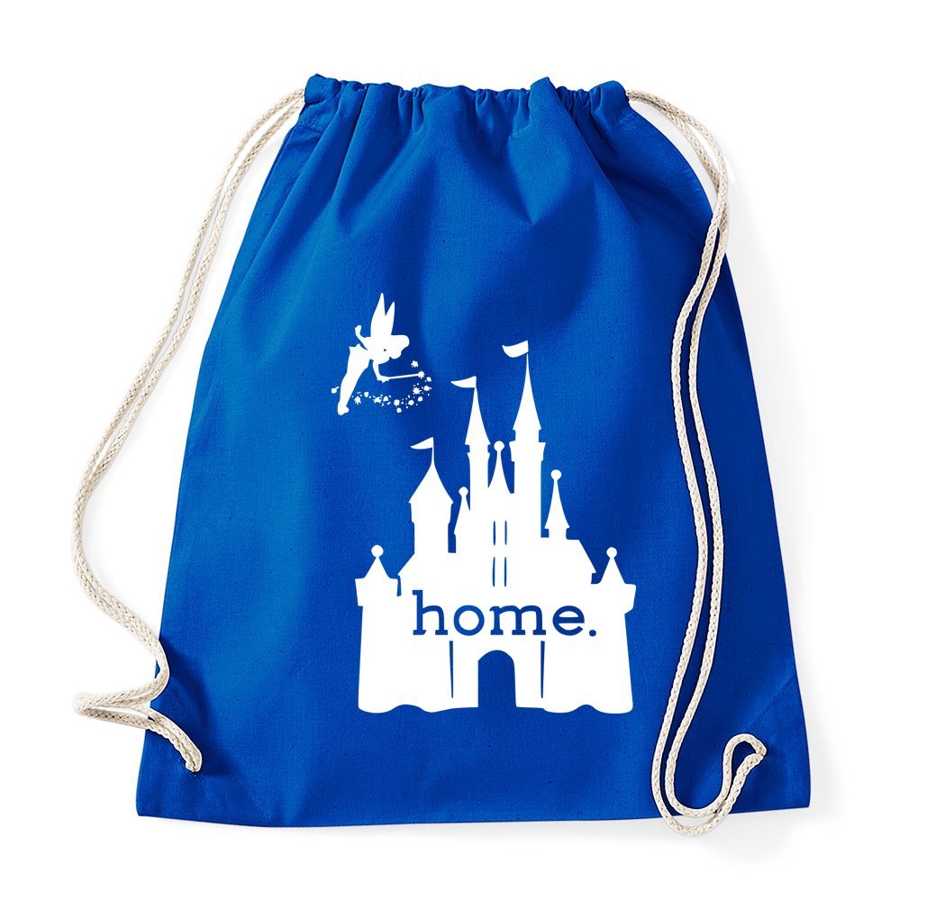 Youth Designz Turnbeutel Home Märchen Schloss Baumwoll Tasche Turnbeutel, mit modischem Print von Youth Designz