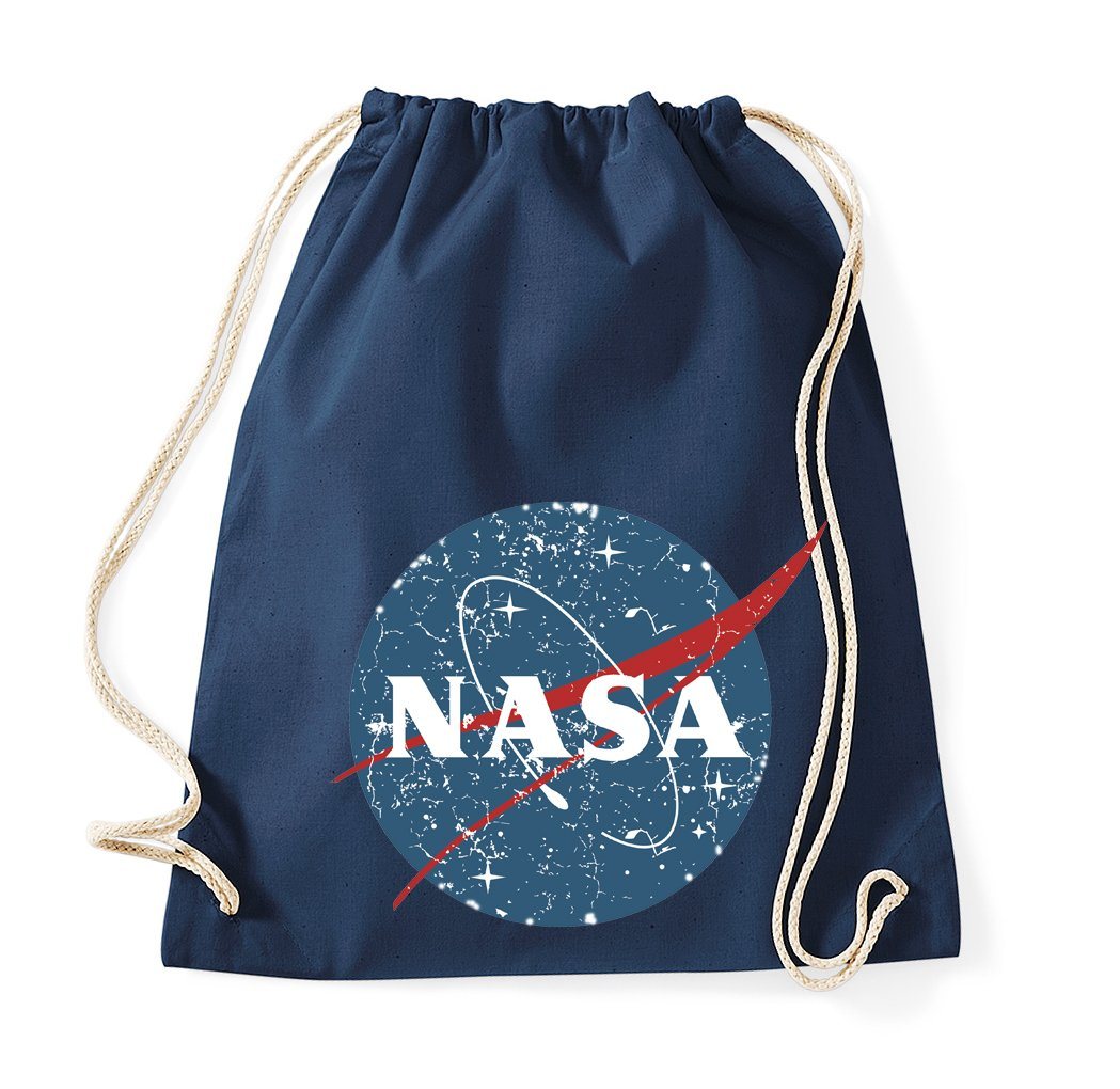 Youth Designz Turnbeutel Vintage NASA Baumwoll Tasche Turnbeutel, mit modischem Print von Youth Designz