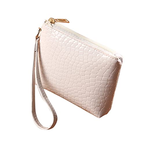 Youyu77 Geldbörsen Damen Neu Damen-Geldbörse, modische Tasche und sehr, leichte und große Geldbörse Quasten Tasche Handtasche klein schwarz (White, One Size) von Youyu77