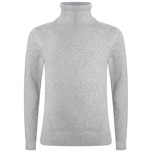 Yruioon Kinder Mädchen Rollkragen Pullover Winter Strickpullover Turtleneck Sweater Pulli Winterpullover Langarmshirt Warm Oberteile Grau 170-176 Yruioon Kinder Mädchen Rollkragen Pullover Winter Strickpullover Turtleneck Sweater Pulli Winterpullover Langarmshirt Warm Oberteile Grau 170-176 von Yruioon