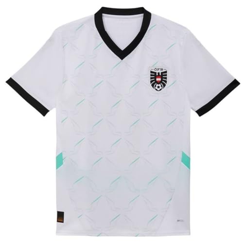 Österreich Trikot Fußball Herren 2024 Trikot Heim Away Herren Euro 2024, Austria Fußball-Fans Trikot – Österreichische Fußball-Fans T-Shirt von YugxfhR