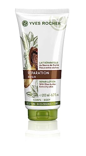 Yves Rocher PFLANZENPFLEGE KÖRPER Repair-Körpermilch | reichhaltige Bodylotion Damen mit reparierender Bio-Karitébutter | für sehr trockene Haut Yves Rocher PFLANZENPFLEGE KÖRPER Repair-Körpermilch | reichhaltige Bodylotion Damen mit reparierender Bio-Karitébutter | für sehr trockene Haut von Yves Rocher