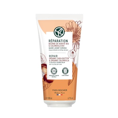 Yves Rocher PFLANZENPFLEGE KÖRPER Reparierende und pflegende Körpermilch | reichhaltige Bodylotion Damen mit reparierender Bio-Karitébutter | für sehr trockene Haut Yves Rocher PFLANZENPFLEGE KÖRPER Reparierende und pflegende Körpermilch | reichhaltige Bodylotion Damen mit reparierender Bio-Karitébutter | für sehr trockene Haut von YVES ROCHER