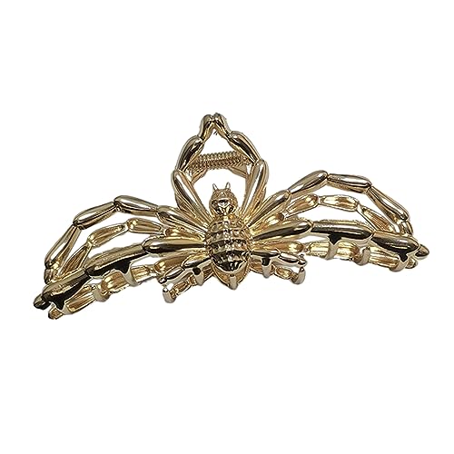 Punk Spinnen Haarklammern Haarkiefer Klammern Silber Spiderling Halloween Gothic Frisur Araneid Catch Barrettes Punk Spinnen Haarklammern Haarkiefer Klammern Silber Spiderling Halloween Gothic Frisur Araneid Catch Barrettes von Yzdysg
