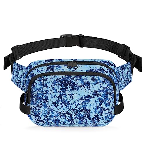 Gürteltasche mit Camouflage-Muster für Damen und Herren, Camouflage-Muster, modische Umhängetasche, Hüfttasche mit verstellbarem Riemen für Outdoor, Workout, Freizeit, Reisen, Laufen, Wandern, von Yzrwebo