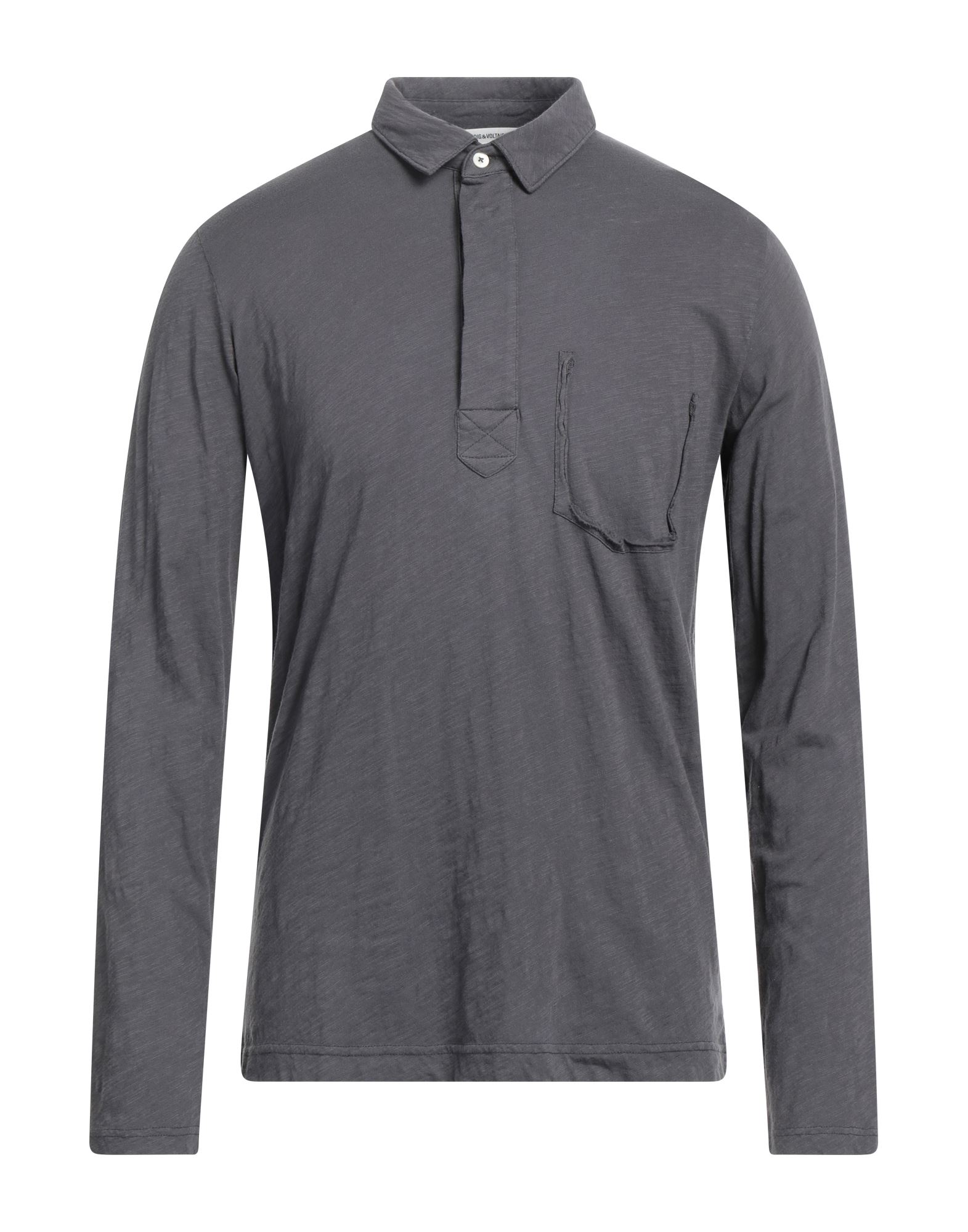 ZADIG&VOLTAIRE Poloshirt Herren Blei von ZADIG&VOLTAIRE