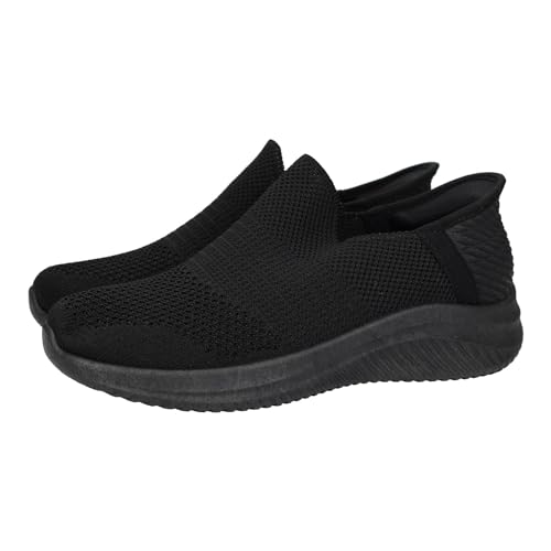 ZAPATOP 7-G752A Slip On Sneaker für Damen, schwarz, bequem, leicht, sportlich, Slipon für Mädchen und Damen, Schwarz , 38 EU von ZAPATOP