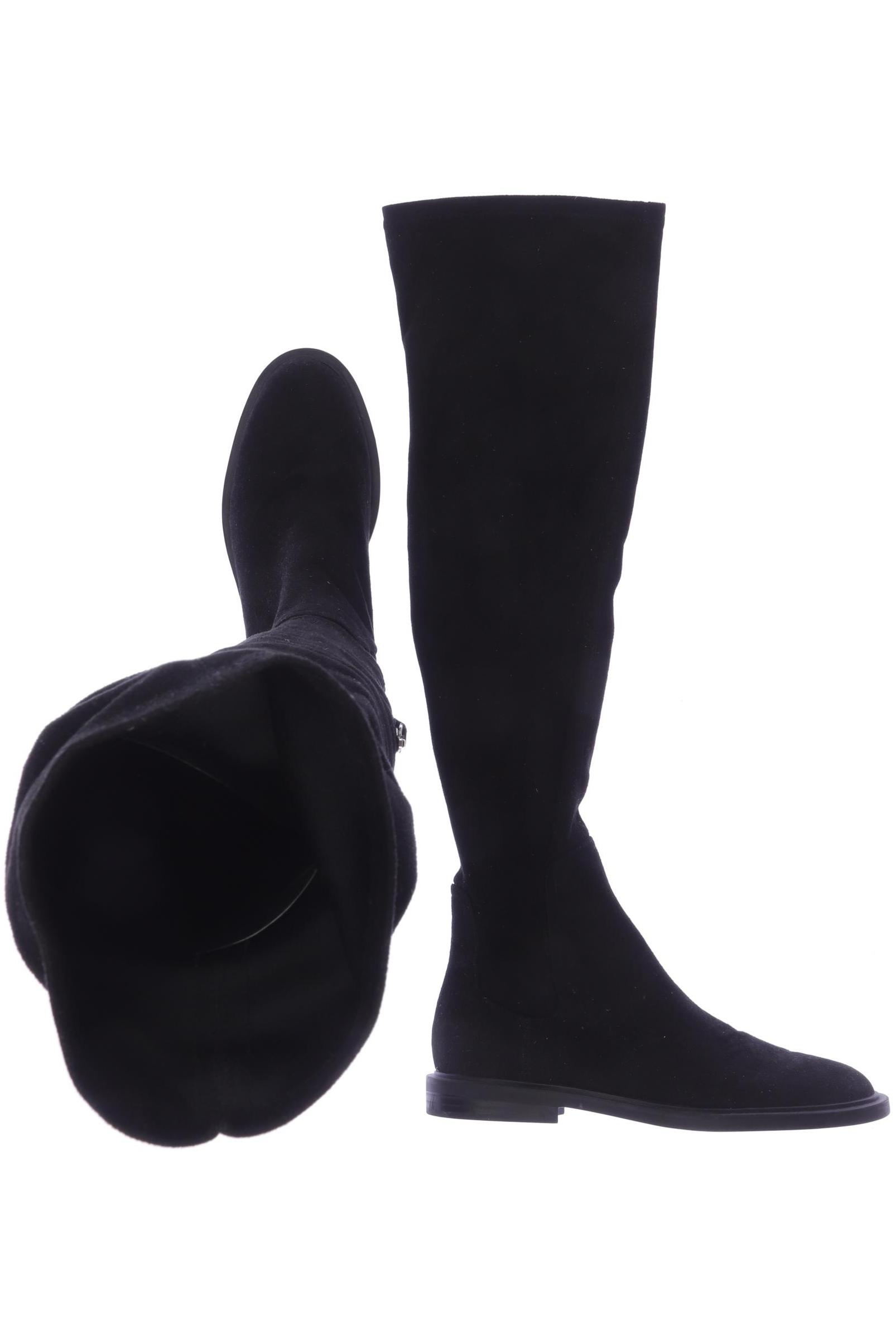 Zara Damen Stiefel, schwarz, Gr. 37 von ZARA