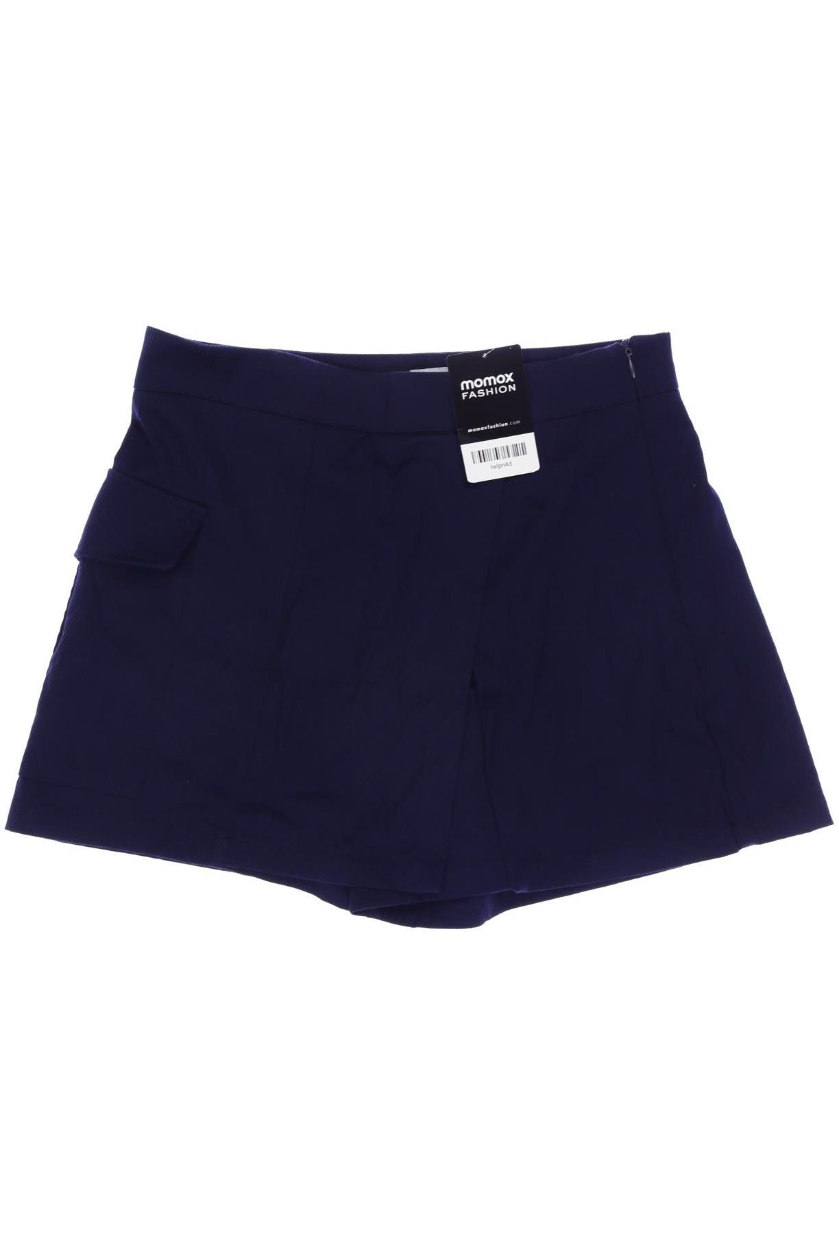 Zara Damen Shorts, marineblau, Gr. 36 von ZARA