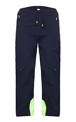 ZARMEXX Kinder Thermohose Jungen Mädchen Outdoor Softshell Hose Trekking Herbst Winter Schneehose Skihose Wanderhose (1994 Navy, 152) von ZARMEXX