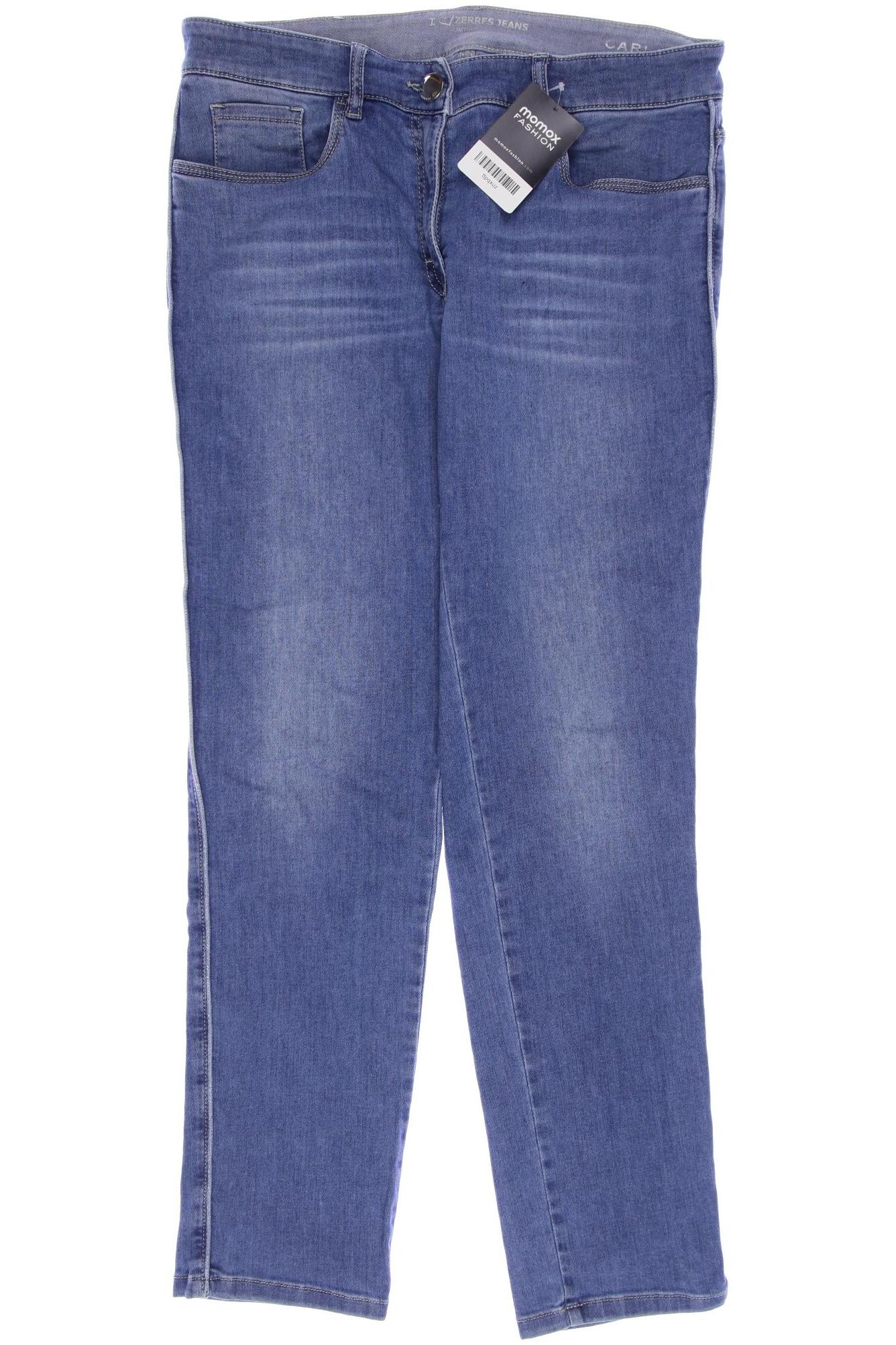 Zerres Damen Jeans, blau, Gr. 38 von ZERRES