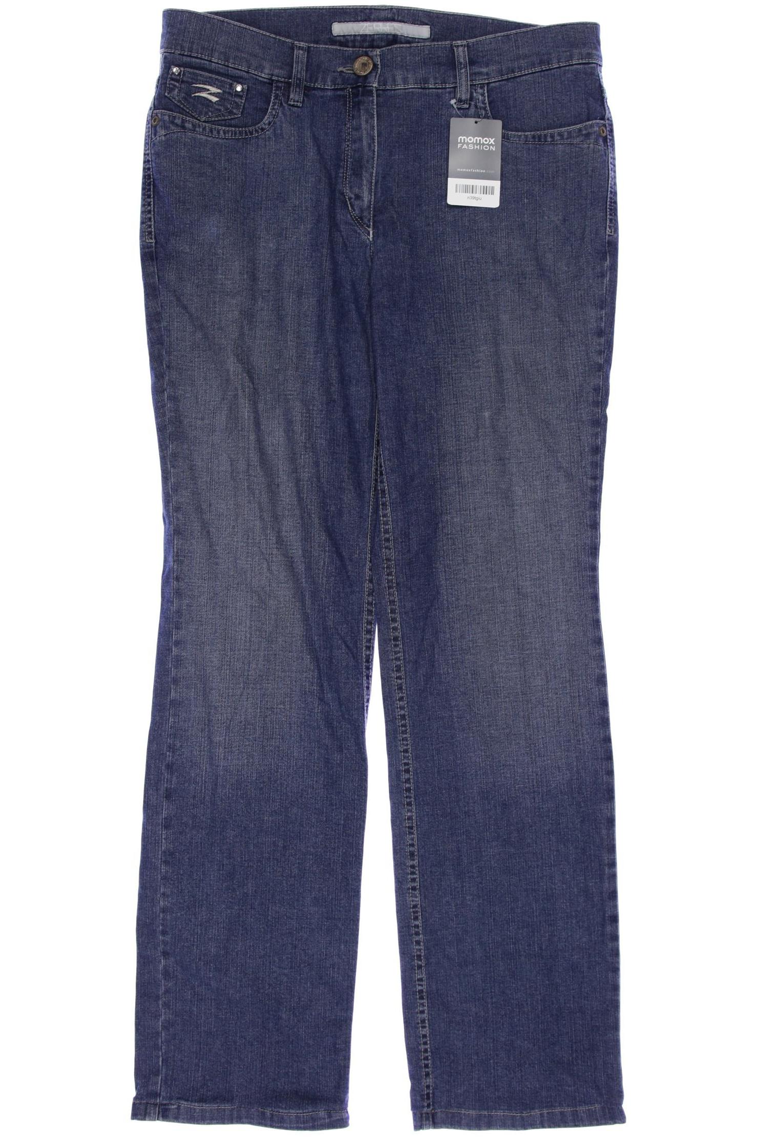 Zerres Damen Jeans, blau, Gr. 40 von ZERRES