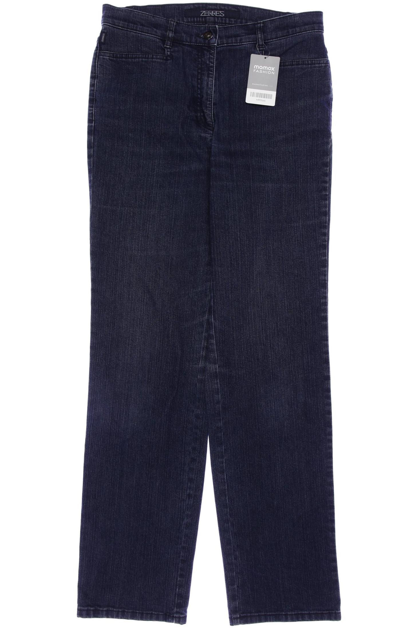 Zerres Damen Jeans, marineblau, Gr. 38 von ZERRES