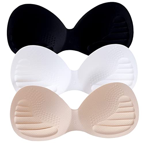 ZESLIV 3X Damen BH Einlagen Badeanzug Bikini Push-up Kissen Polster Einsätze Bra Pads von ZESLIV