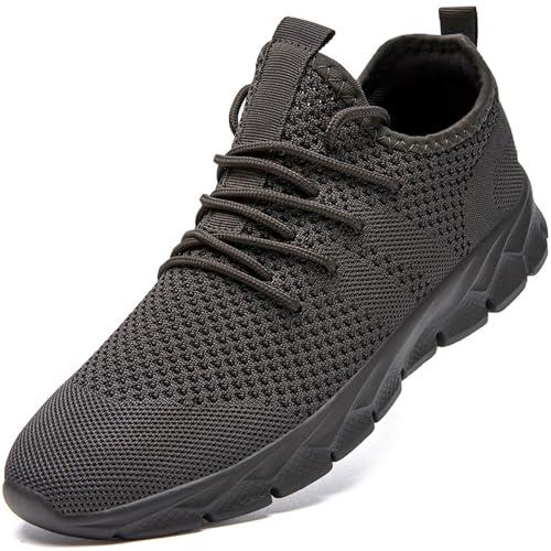 ZGPWZWL Schuhe Herren Sneakers Laufschuhe Sportschuhe Straßenlaufschuhe Turnschuhe Leichtgewichts Sommer Schuhe,Grau,EU43 von ZGPWZWL