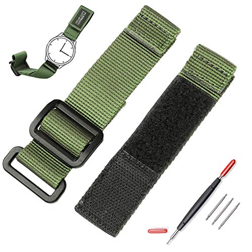 ZHUOLEI Diesel High Face Value Uhrenarmband, 22 mm, schnelles Ersatzarmband mit Werkzeugen, geeignet für Herren-Diesel-Uhren, grün, 22 mm, klassisch von ZHUOLEI