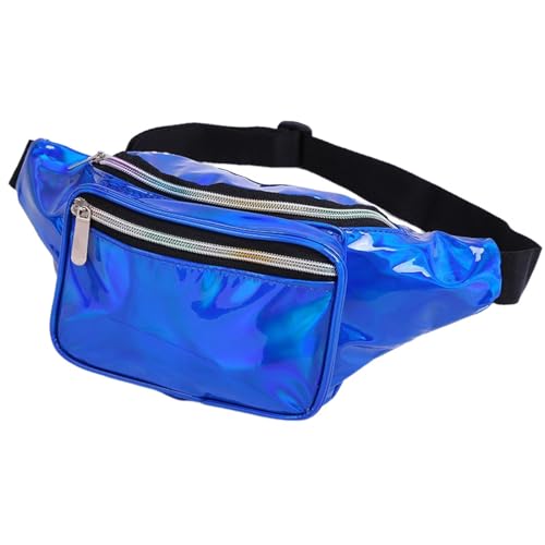 Bauchtasche Herren, Sport Wasserdicht Gurttasche, Doggy Bag für Running, Outdoor Sport, Camping, Wandern, Fahrrad (Color : Blue, Size : One Size) von ZILUXI