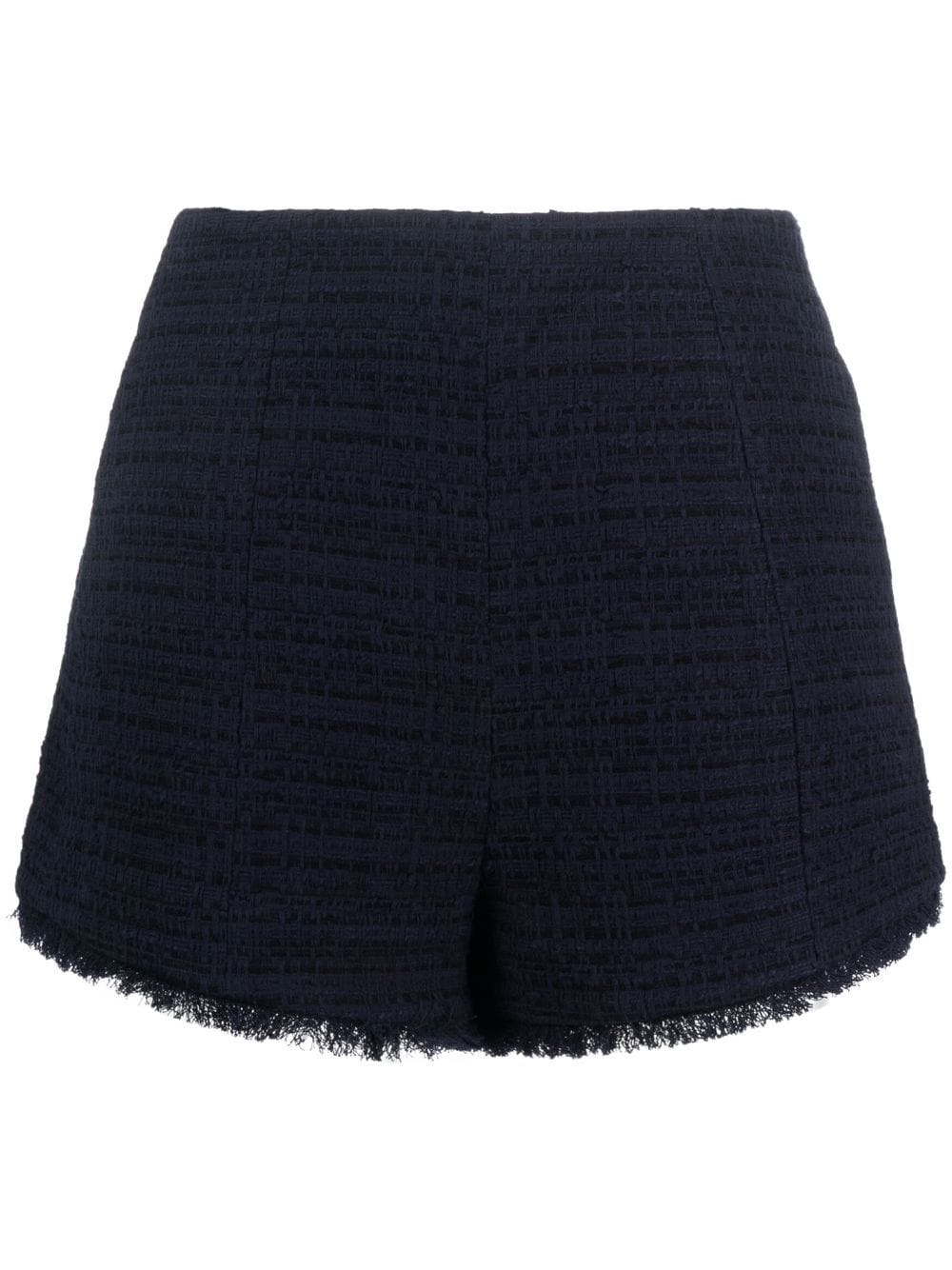 ZIMMERMANN High Tide Tweed-Shorts - Blau von ZIMMERMANN