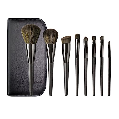 ZIUTPDAX Tragbare 8 Farbenfrohe Make-Up-Pinsel im GroßHandel, Puder-Lidschatten, Loses Puderpinsel-Set, Make-Up-Pinsel-Komplettset von ZIUTPDAX