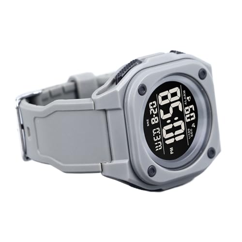 Graue Multifunktions-Sportuhr, Digitaler Chronograph, Wasserdicht, Stoßfest, Stoppuhr, Nachtlicht Zum Laufen, Schwimmen, Wandern, Angeln Graue Multifunktions-Sportuhr, Digitaler Chronograph, Wasserdicht, Stoßfest, Stoppuhr, Nachtlicht Zum Laufen, Schwimmen, Wandern, Angeln von ZJchao