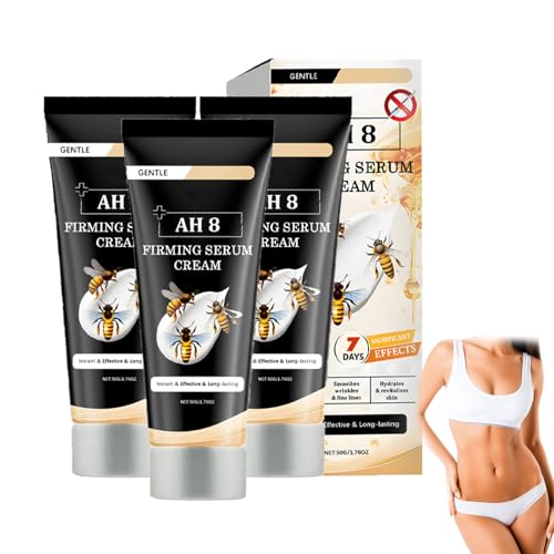 Bee Venom Firming Serum Cream - Anti-Aging Face Serum für Falten & schlaffe Haut, prall & reduzieren feine Linien, Hautstraffung straffende Körpercreme für Gesicht Hals alle Hauttypen Frauen (3 PCS) Bee Venom Firming Serum Cream - Anti-Aging Face Serum für Falten & schlaffe Haut, prall & reduzieren feine Linien, Hautstraffung straffende Körpercreme für Gesicht Hals alle Hauttypen Frauen (3 PCS) von ZLHHRZJX