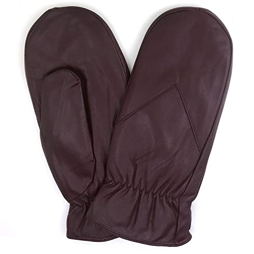 ZLUXURQ Damen Lammleder Handschuhe Handschuhe Dickes Fleece gefüttert von ZLUXURQ