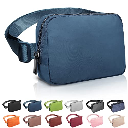 ZOMAKE Bauchtasche für Herren Damen - Sport Mode Hüfttaschen Hüfttasche für Outdoor Aktivität Reise Gürteltasche Stylisch mit Mehreren Fächern(Blau) von ZOMAKE