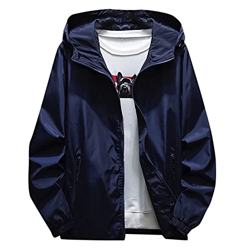 ZRYAZQ Windbreaker Herren Softshelljacke Jungen Steppjacke Herren Arbeitsjacke Herren College Jacke Herren Kapuzenpullover Herren Softshelljacke Herren Jacke Herbstjacke Herren Daunenjacke Herren von ZRYAZQ