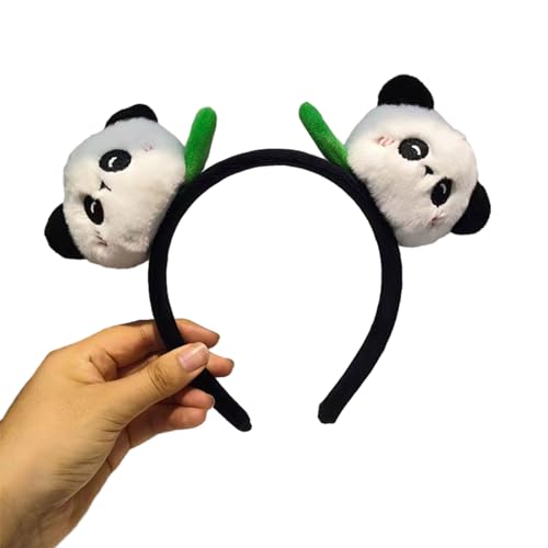 Erwachsene Kinder Cartoon Gefüllte Panda Stirnband Frau Haar Hoop Make Up Fotografieren Weihnachten Party Kopfbedeckung Niedliche Stirnbänder Für Frauen Niedliche Stirnbänder Für Frauen Zum Waschen von ZSYTF