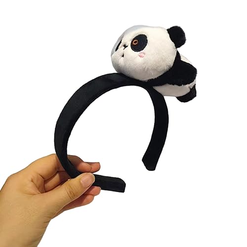 Erwachsene Kinder Cartoon Gefüllte Panda Stirnband Frau Haar Hoop Make Up Fotografieren Weihnachten Party Kopfbedeckung Niedliche Stirnbänder Für Frauen Niedliche Stirnbänder Für Frauen Zum Waschen von ZSYTF