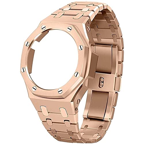 ZUC GA2100 Metall-Uhrenarmband-Ersatzset, Armbandlünette, Zubehör, kompatibel mit GA2100/GA-2110 Herrenuhren, Einheitsgröße, Achat von ZUC