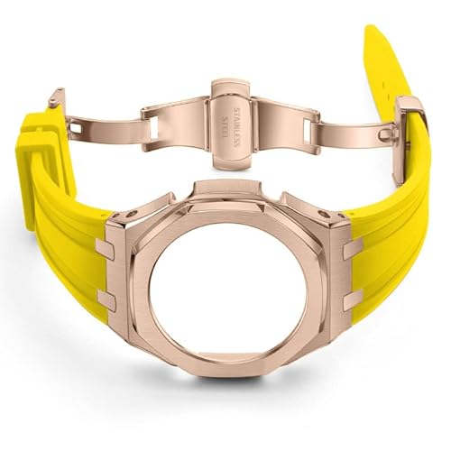 ZUC Uhrenarmband und Gehäuse aus Gummi für GA 2100 Uhren. Solides Upgrade 3ND GA-2100 modifiziertes Band, Einheitsgröße, Achat von ZUC