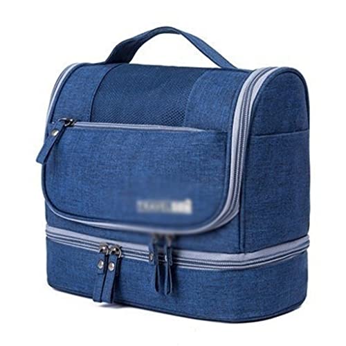 ZUOZUIYQ Männer wasserdichte Reise-Make-up-Tasche hängende Frauen Kosmetiktasche Organizer-Etui Notwendigkeiten Make-up-Wasch-Kulturbeutel-Beutel (Farbe: A, Größe: 25 * 13 * 21 cm) von ZUOZUIYQ