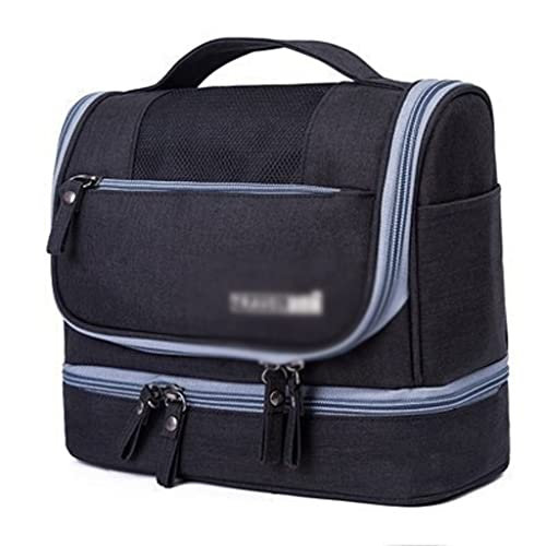 ZUOZUIYQ Männer wasserdichte Reise-Make-up-Tasche hängende Frauen Kosmetiktasche Organizer-Etui Notwendigkeiten Make-up-Wasch-Kulturbeutel-Beutel (Farbe: B, Größe: 25 * 13 * 21 cm) von ZUOZUIYQ