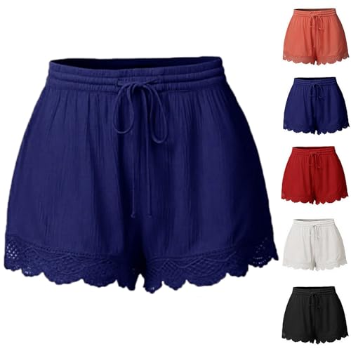 ZWDC Sommerhosen Damen, Damen Hosen, Hosen, Kurze Hosen Damen Jeans, Hosen Damen Sommer, Shorts Damen Sport, Short von ZWDC