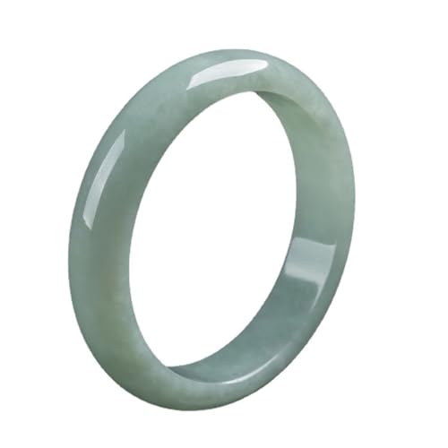 ZYOQYG Natürliches Feng Shui Jade Armreif Armband, Edelstein Armband, Positive Energie, Viel Glück Armreif (58) von ZYOQYG