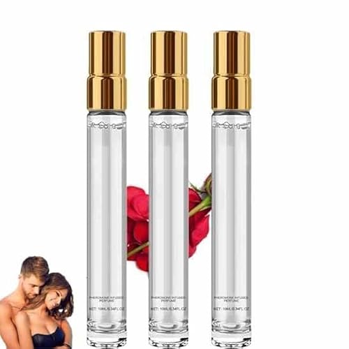 Alloura Pheromon-Parfüm für Frauen 【Neu】Alloura Fragrance Pheromon-Parfüm zieht Männer an, langanhaltendes Pheromon-Parfüm steigert Ihr Selbstvertrauen,3Pcs von ZZAFDZ