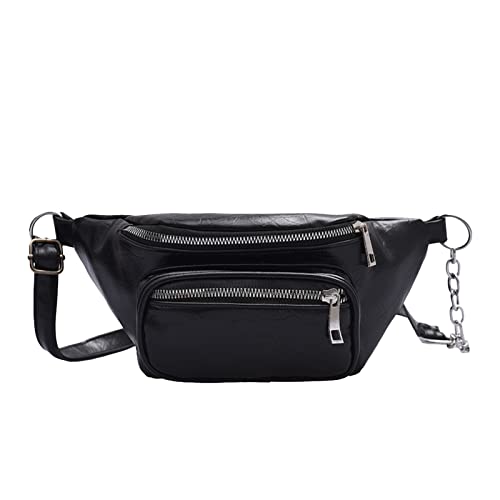 Umhängetaschen Damen Crossbody Bag Frauen-Handtaschen-Frauen-Dame On Designer-Handtaschen Geldbörse Handtaschen FASHION Bag (Black, One Size) von ZZHZGZ