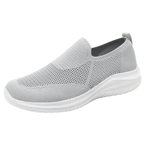 ZZHZGZ Arbeitsschuhe Herren Sicherheitsschuhe Damen Leicht Trends Drehknopf Sportliche Luftkissen Turnschuhe Atmungsaktiv Stahlkappenschuhe Bequeme Sportschuhe Sicherheitsschuhe Damen S3 Leicht Weiss von ZZHZGZ