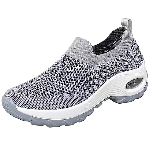 ZZHZGZ Damen Herren Wanderschuhe wasserdichte Running Trekkingschuhe Arbeitsschuhe Arbeitsschuhe Herren S1 Mit Drehverschluss Wanderschuhe Herren Sommer von ZZHZGZ