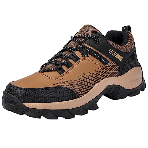 ZZHZGZ Damen Herren Wanderschuhe wasserdichte Running Trekkingschuhe Arbeitsschuhe Arbeitsschuhe Herren Sommer S3 Wanderschuhe Damen Wasserdicht Leicht von ZZHZGZ