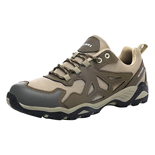 ZZHZGZ Damen Herren Wanderschuhe wasserdichte Running Trekkingschuhe Sicherheitsschuhe Arbeitsschuhe Herren S3 Wasserdicht Wanderschuhe Damen 42 von ZZHZGZ