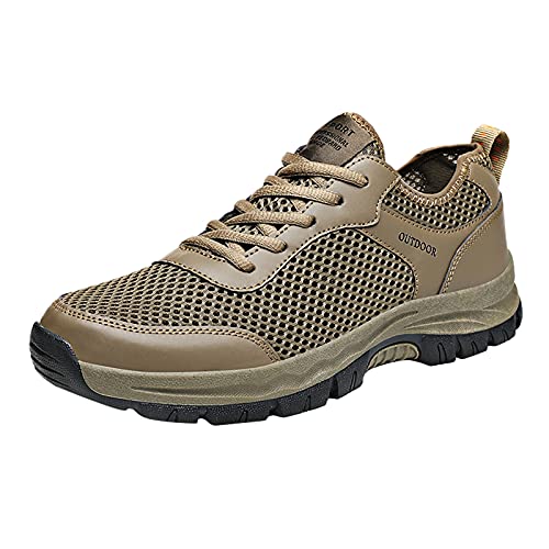 ZZHZGZ Damen Herren Wanderschuhe wasserdichte Running Trekkingschuhe Sommerschuhe Arbeitsschuhe Herren Leicht Sommer Wanderschuhe Damen Wasserdicht Leicht von ZZHZGZ