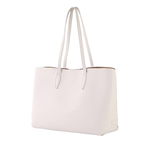 ZZHZGZ Damen Tote Bag Handtasche Tasche 2023 Außenhandel frauen Taschen Große Kapazität Damen Schulter Tasche Weibliche (White, One Size) von ZZHZGZ